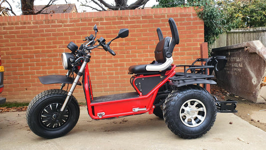 Shire Trekker Trike 3WD all electric Mobility scooter/Golf Scooter