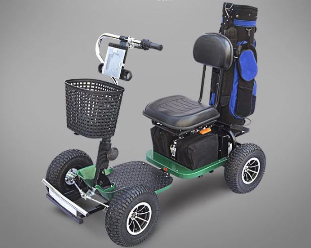 Golf Freedom Rider FR4  All Terrain Single Seater Personal Golf Transporter - Greentouch Technologies UK Ltd
